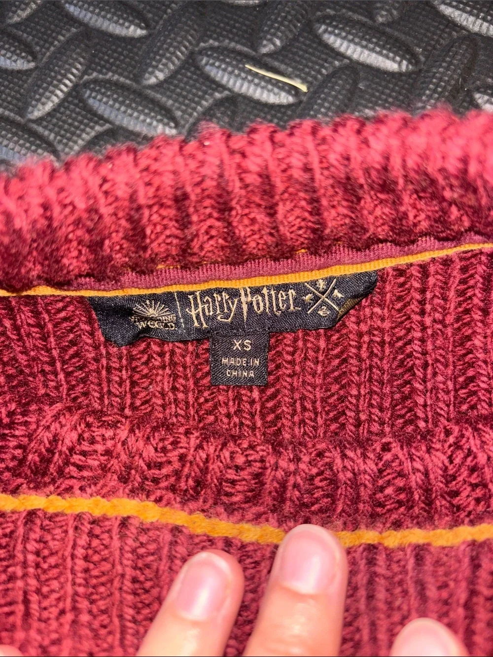 Harry Potter Griffindor Sweater knit
